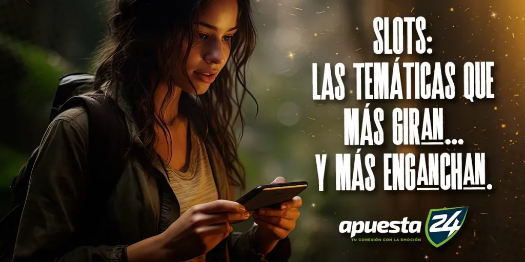 Slots: las temáticas que más giran… y más enganchan🎰