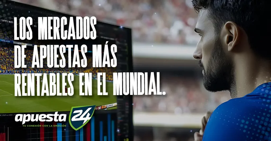 Los mercados de apuestas más rentables en el Mundial.